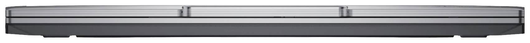 Ein silberner, rechteckiger Koffer aus Metall in geschlossenem Zustand, seitlich betrachtet.