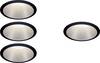 Paulmann 4064161325927 Einbauleuchte LED 24 W Schwarz, Silber