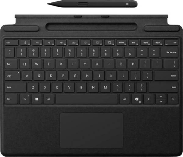 Microsoft Surface Pro Signature Keyboard + Slim Pen 2 + "Copilot + PC"-Taste Tablet-Tastatur Passend für Marke (Tablet): Microsoft    Surface Pro X, Surface Pro 9, Surface Pro 8