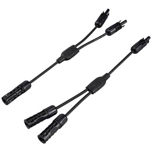 Sygonix SY-6408046 Solaranlagen Anschluss Adapterkabel 30 A Schwarz 36 cm