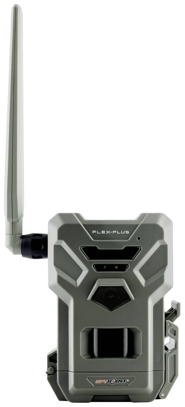 Spypoint FLEX-PLUS Wildkamera 36 Megapixel Tonaufzeichnung, GSM-Modul, 4G Bildübertragung Grau-Grün (matt)