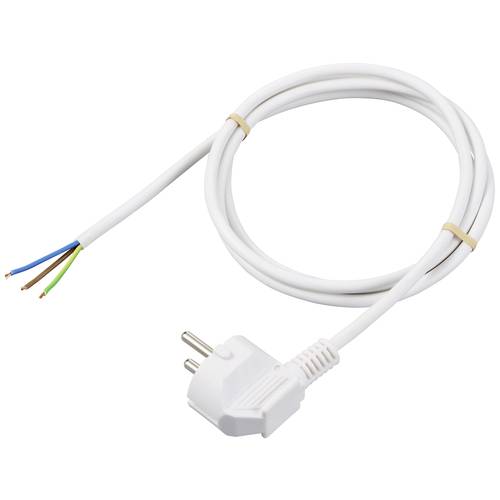 Thumbnail - Sygonix SY-6408152 Strom Netzkabel Weiß 1.50 m
