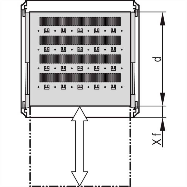 nVent SCHROFF 27230108 19 Zoll  Netzwerkschrank-Fachboden      Grau