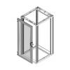 nVent SCHROFF 25230095 19 Zoll Netzwerkschrank-Sichttür 16 HE Schwarz/Grau
