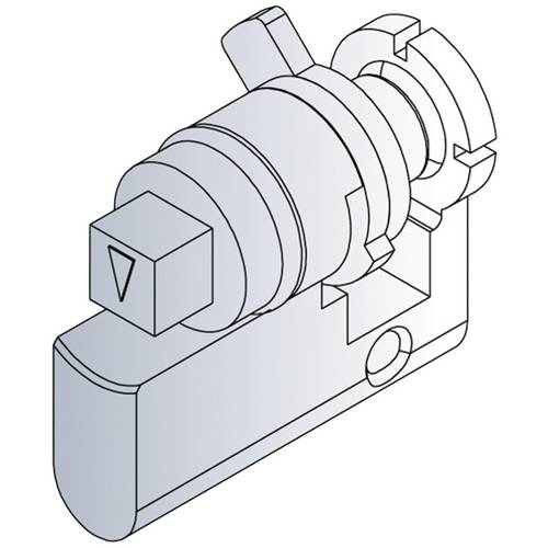 nVent SCHROFF 27230063 19 Zoll Netzwerkschrank-Türzylinder