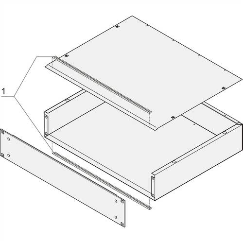 Thumbnail - nVent SCHROFF 20860132 19 Zoll Netzwerkschrank-Dichtungssatz