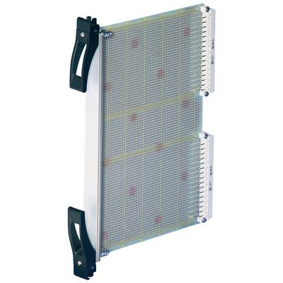 Ein elektronisches Modul mit Leiterplatte und Steckverbindern an beiden Enden, geeignet für industrielle Anwendungen.