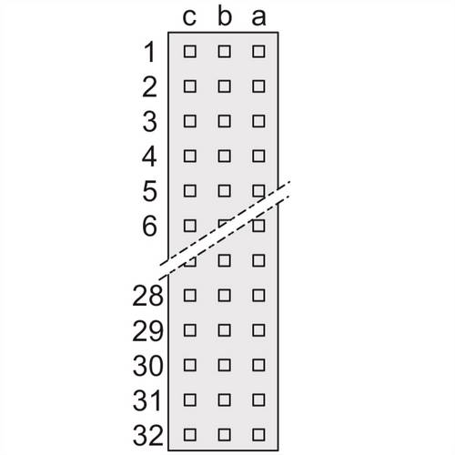 nVent SCHROFF 69001678 Federleiste 1 St.