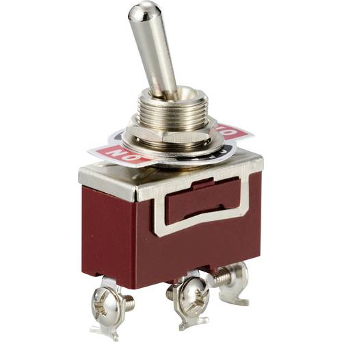 TRU COMPONENTS TC-12819628 Kippschalter 250 V/AC 15 A 1 x Ein/Aus/Ein rastend 1 St.