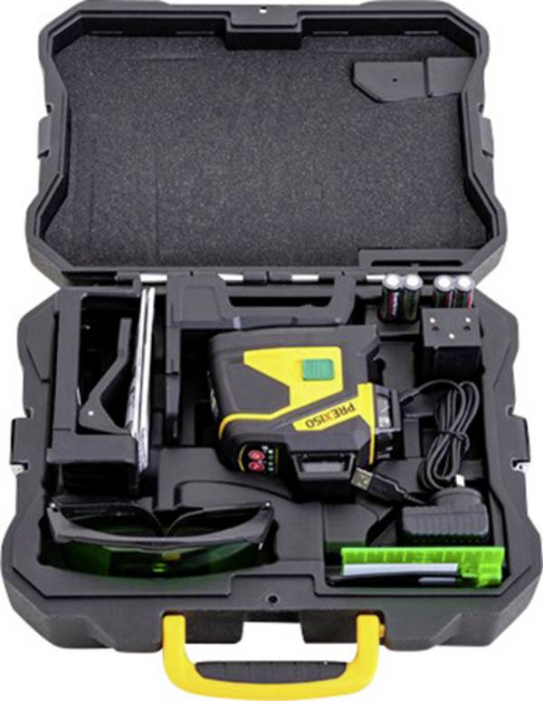 Prexiso PLC3-360G 360°-Linienlaser  grüner Laser, inkl. 360° Laser, inkl. Akku, inkl. Box Reichweite (max.): 60 m