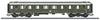 Märklin 42500 H0 Schnellzugwagen B4üwe, 2. Klasse der DB 2. Klasse