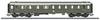 Märklin 42510 H0 Schnellzugwagen AB4üwe, 1./2. Klasse der DB 1. / 2. Klasse