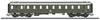 Märklin 42520 H0 Schnellzugwagen B4üwe, 2. Klasse der DB 2. Klasse