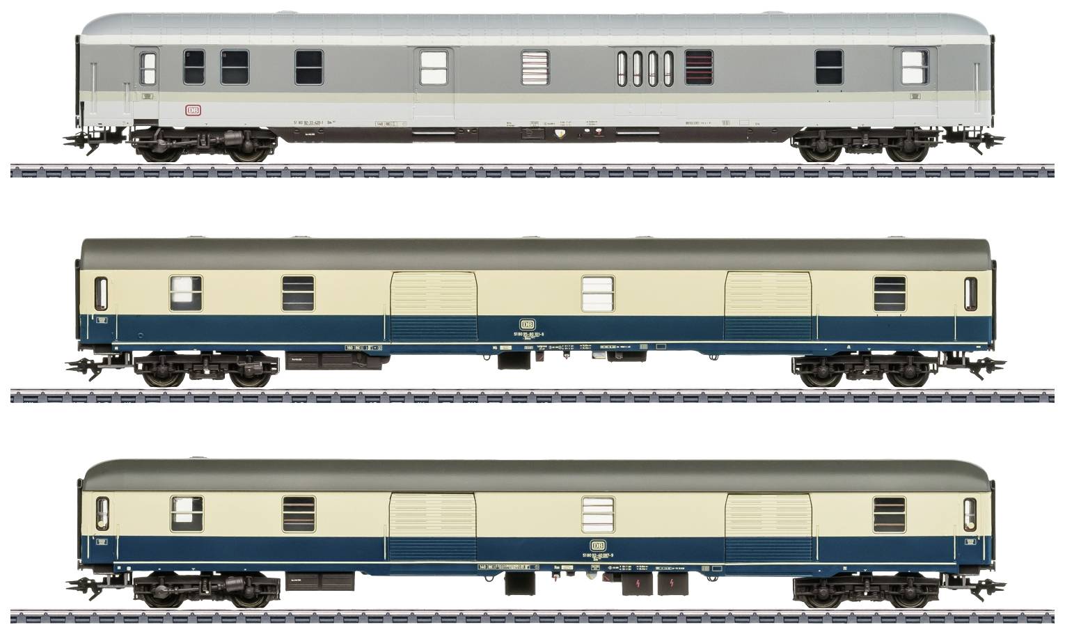 Märklin 42830 H0 3er-Set Postexpress Dm 903 der DB