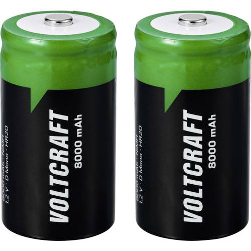 VOLTCRAFT VC-16026035 Mono (D)-Akku NiMH 8000 mAh 1.2 V 2 St.