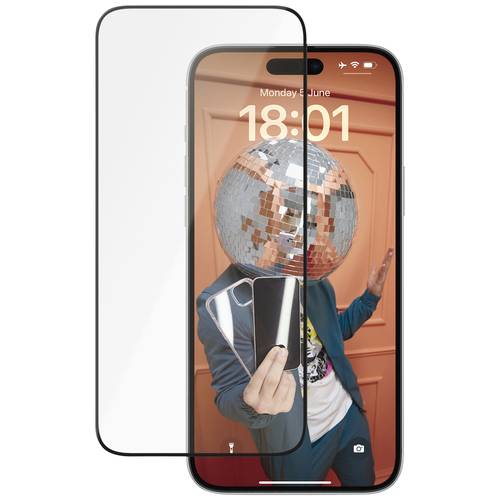 Thumbnail - PanzerGlass Ceramic Protection Ultra-Wide Fit Displayschutzglas Apple iPhone 15 Plus 1 St. kratzfest, Anti-Fingerprint 2...