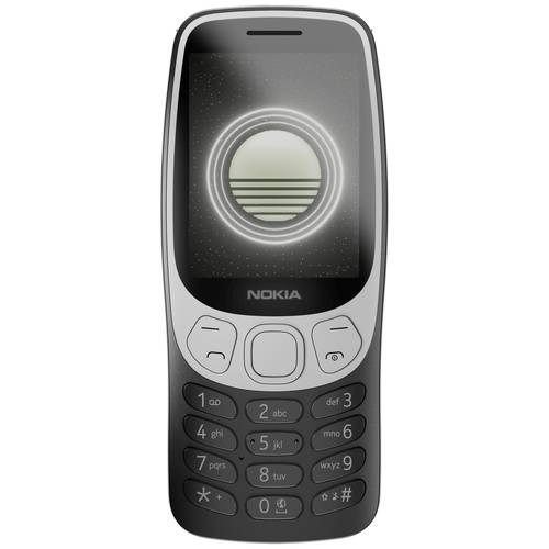 Nokia 3210 4G Dual-SIM-Handy Schwarz/Grau