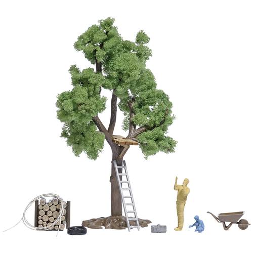 Busch 1834 H0 Baumhaus im Bau