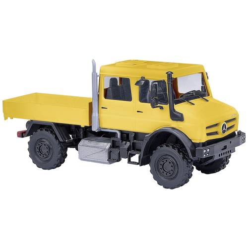 Thumbnail - Busch 51080 H0 LKW Modell Mercedes Benz Unimog U 5023, gelb