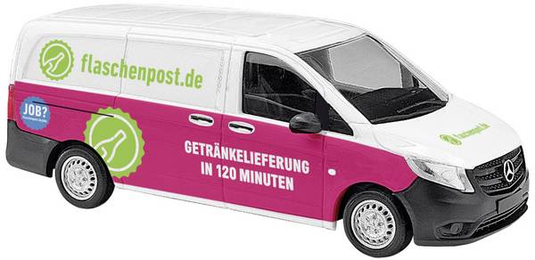 Busch 51106 H0 PKW Modell Mercedes Benz Vito, Flaschenpost