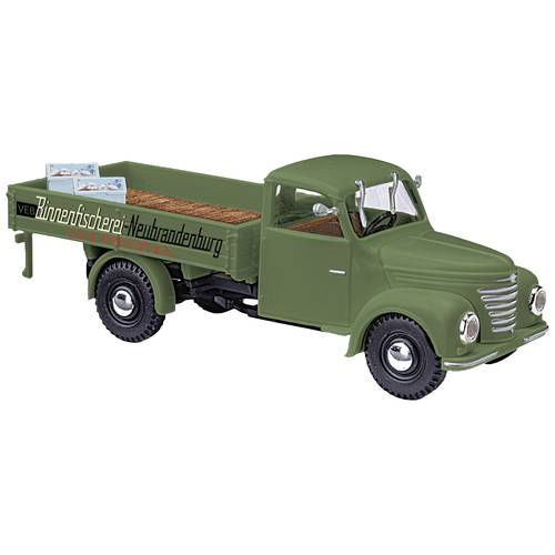 Thumbnail - Busch 52308 H0 LKW Modell Framo V901/2 Pritsche, Binnenfischerei