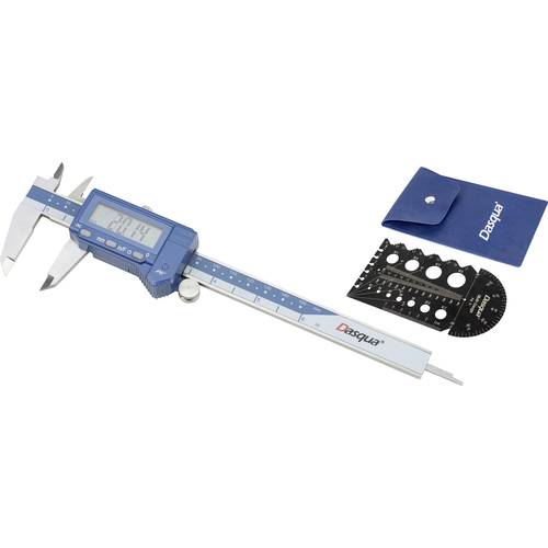 Dasqua 2015-2405 + 8511-0060 Digitaler Messschieber 150 mm IP67