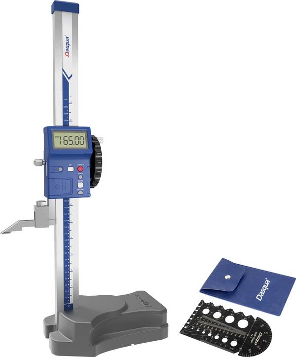 Dasqua  3130-4703 + 8511-0060 Messuhr  (L x B x H) 620 x 310 x 200 mm  300 mm Ablesung: 0.01 mm