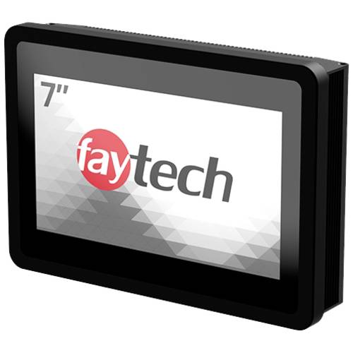 Faytech FT07TMCAPOB Touchscreen-Monitor EEK: D (A - G) 17.8 cm (7 Zoll) 1920 x 1080 Pixel 16:9 10 ms HDMI®, DisplayPort,...