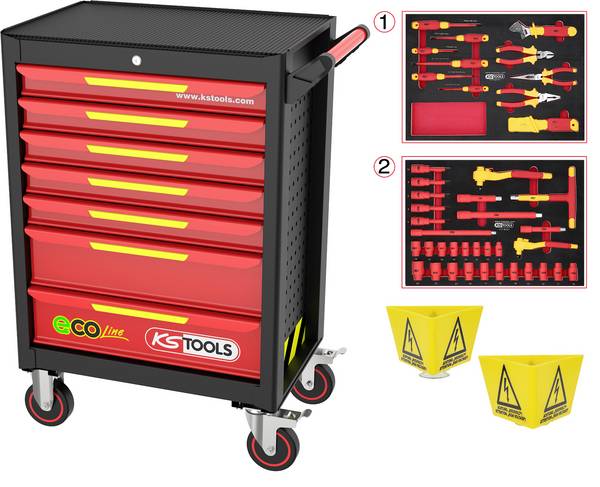 KS Tools 117.6144 Werkstattwagen