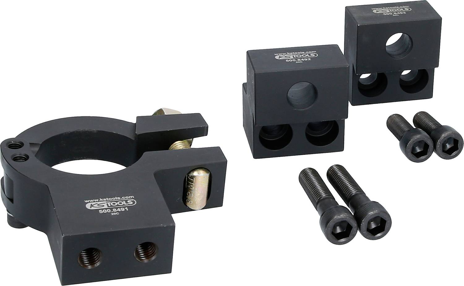 KS Tools 500.8490 Universal-Federbeinhalter-Satz, 7-tlg