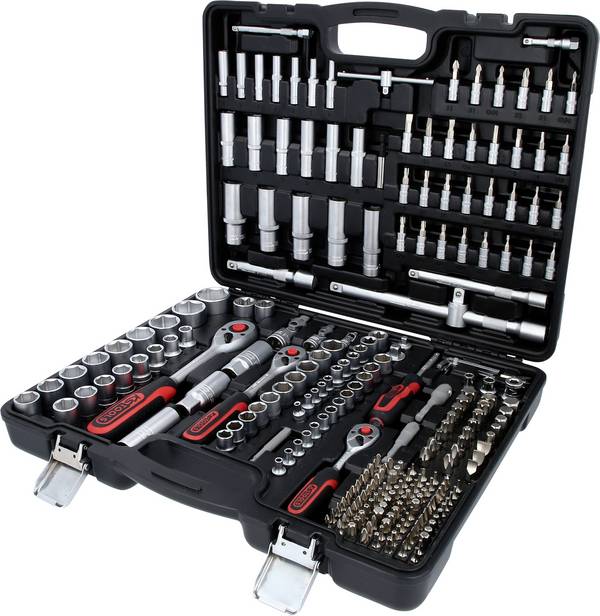 KS Tools Steckschlüsselsatz 1/4", 3/8", 1/2" 917.0255
