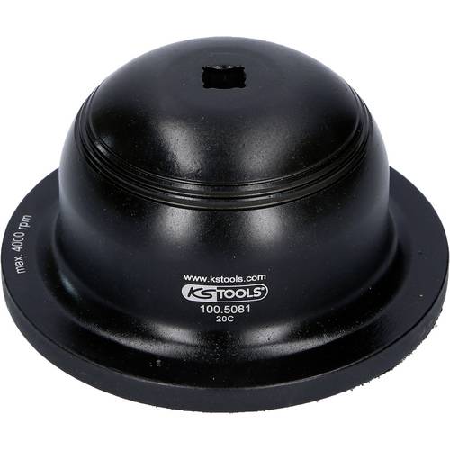 KS Tools 100.5081 Aluminium-Radnabenschleifer ohne Reinigungsscheibe, 150 mm