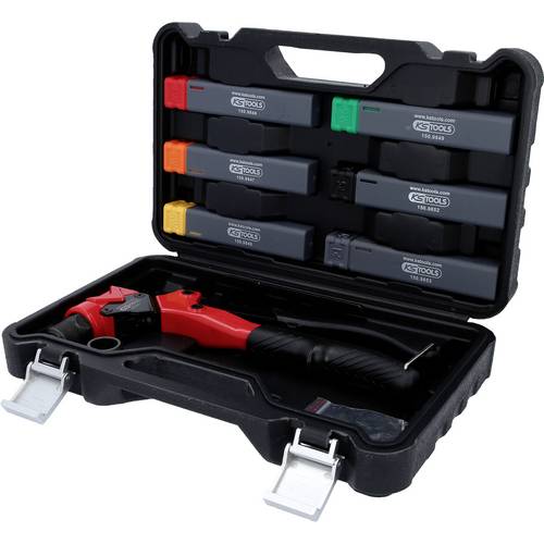 KS Tools 150.9820 3 in 1 Handnietzangen-Satz, drehbar, 12-tlg.