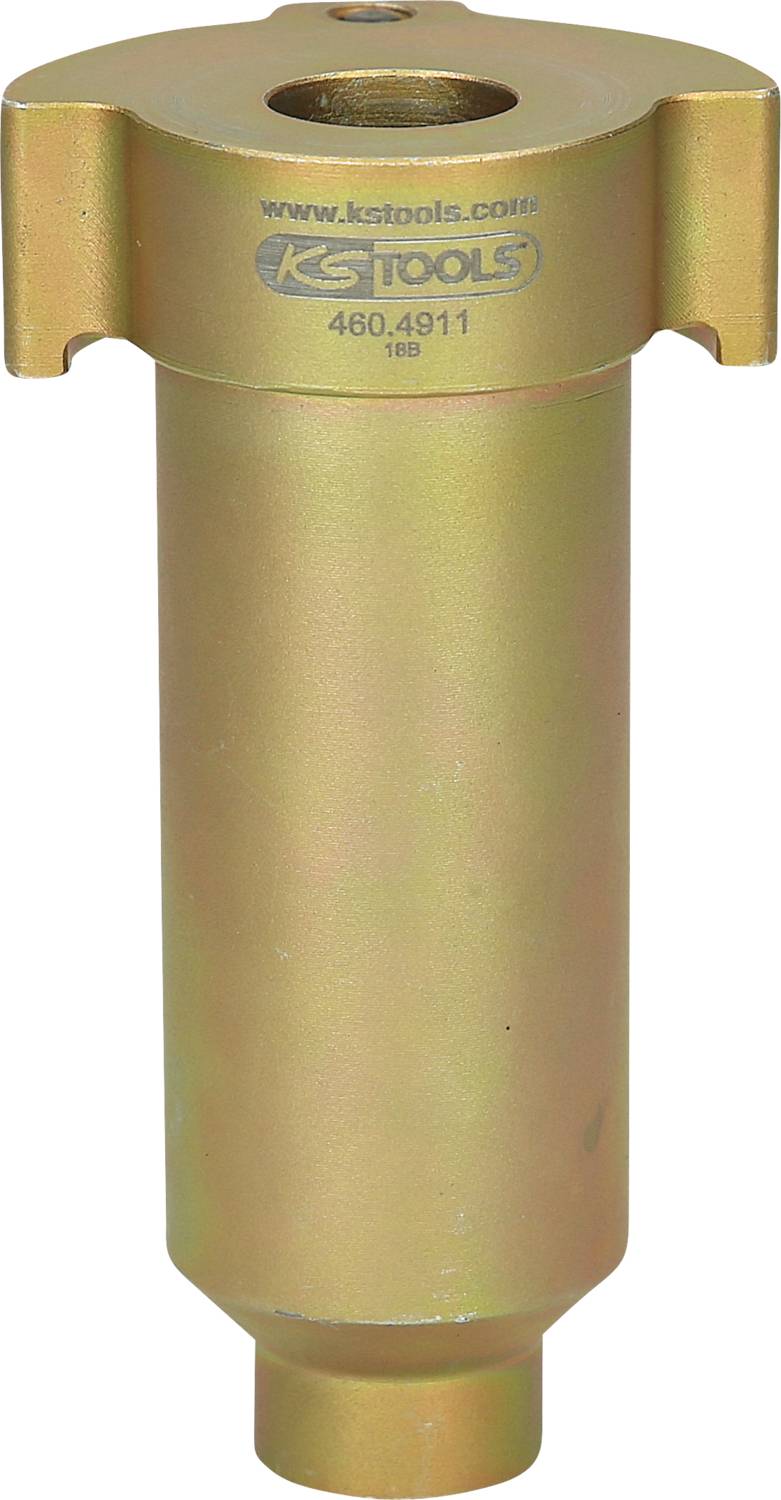 Kupplungswerkzeug aus Metall, zylinderförmig, in goldener Farbe mit sichtbarer Produktnummer.