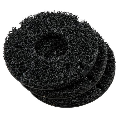 KS Tools 100.5071 Ersatzscheiben-Satz für Radnabenschleifer Ø 160 mm, Innen-Ø 75 mm, 3-tlg