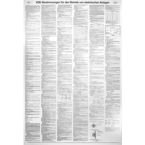 KS Tools 117.2478 117.2478 Schild VDE-Bestimmungen (B x H) 660 mm x 1000 mm