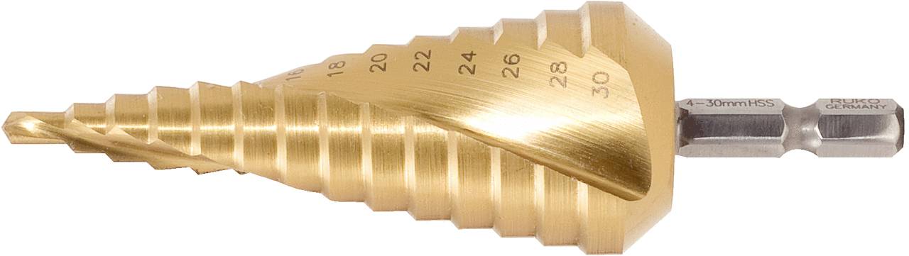 KS Tools 330.2343 HSS TiN Stufenbohrer DIN 1412 C 1 St.