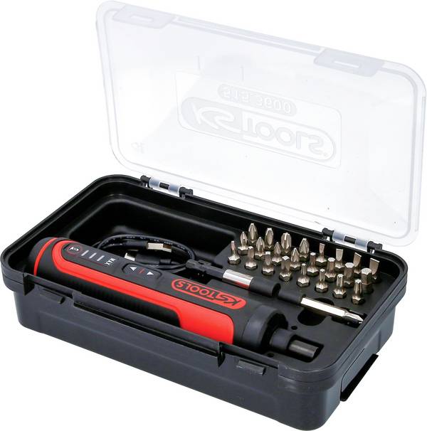 KS TOOLS eMONSTER 1/4“ Akku-Bit-Stabschrauber-Satz, 27-tlg ( 515.3600 )