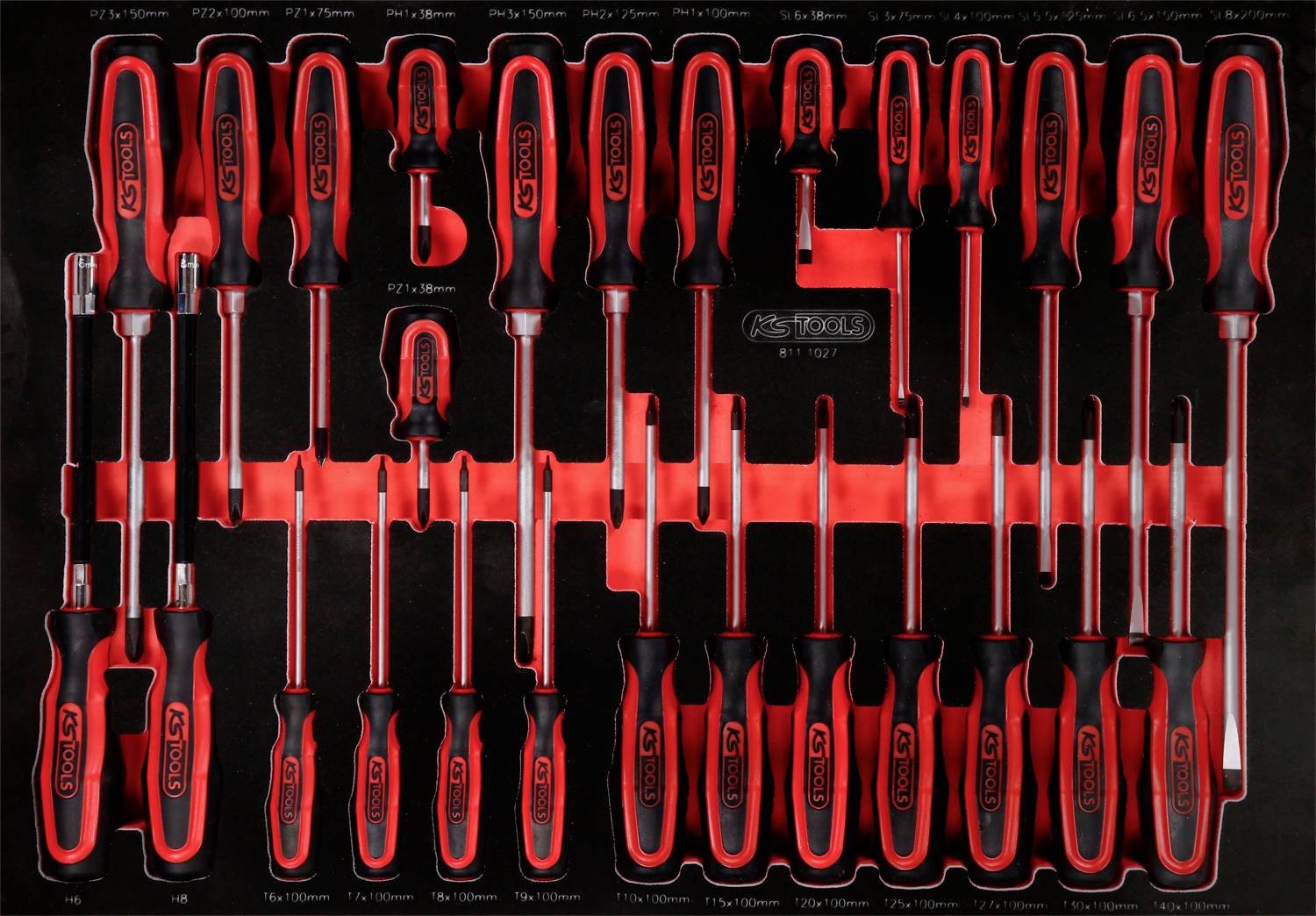 KS Tools 811.1027 Schraubendreher-Set