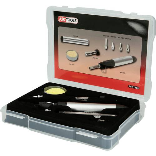 Thumbnail - KS Tools 960.1265 Gaslötkolben inkl. Lötspitze, inkl. Lötzinn 1 St.