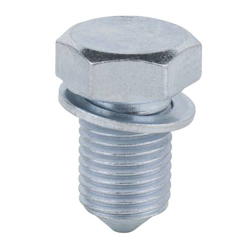 KS Tools 430.0027 Ölablassschraube, Außen6kant 19mm, M14x1,5x17,5mm, 1er-Pack