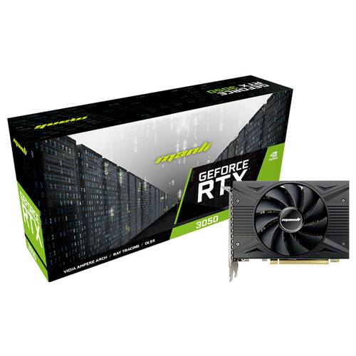 Manli Grafikkarte Nvidia GeForce RTX 3050 Nebula Single 8 GB GDDR6-RAM PCIe x16 DVI, HDMI®, DisplayPort
