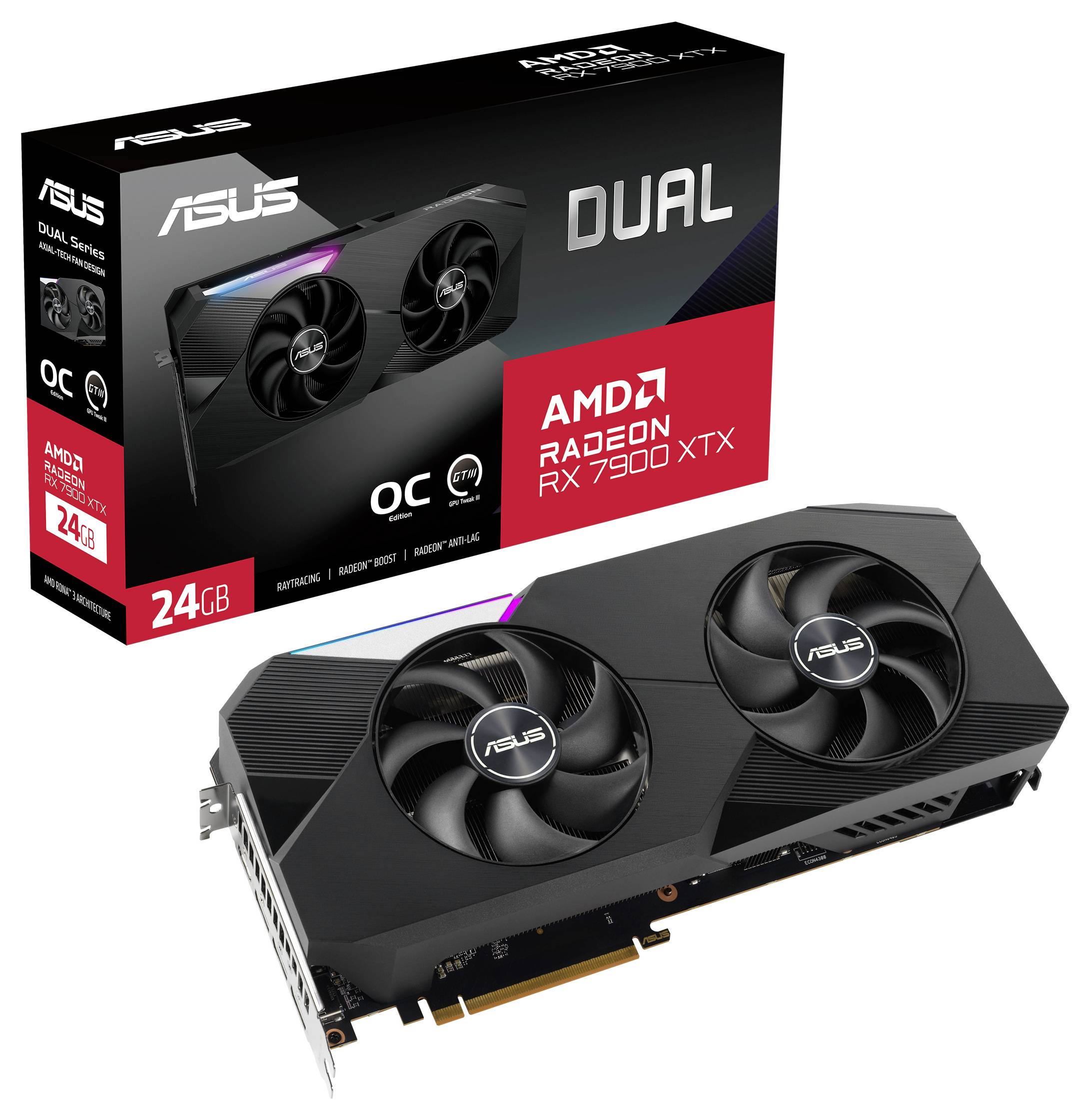 ASUS Dual Radeon RX 7900 XTX - OC Edition - Grafikkarten-6