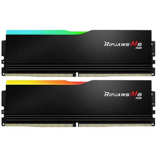G.Skill Ripjaws M5 RGB PC-Arbeitsspeicher Kit Retail DDR5 48 GB 2 x 24 GB Non-ECC 5200 MHz 288pin DIMM CL40 F5-5200J4040...