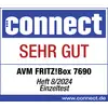 "Connect"-Bewertung 'SEHR GUT' für AVM FRITZ!Box 7690, Heft 8/2024, Einzeltest.