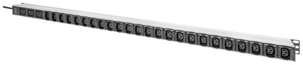 Digitus DN-95450 19 Zoll  Netzwerkschrank-Steckdosenleiste   Kaltgeräte-Steckdose C13 10A  Geeignet für Schranktiefe: ab 300 mm Schwarz