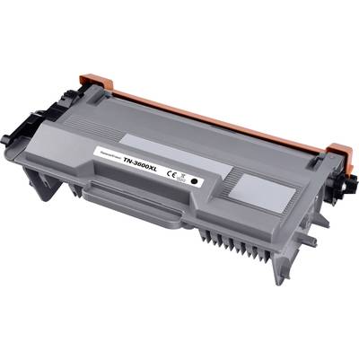 Tonerpatrone 'TN-3600XL' für Laserdrucker, grau, mit Griff und Anschlüssen.