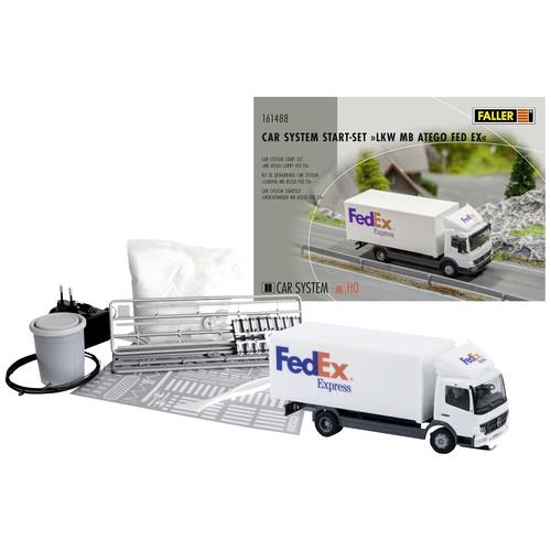 Faller 161488 Start-Set LKW MB Atego FedEx Car System H0 Fahrzeug