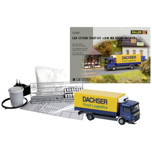 Faller 161489 Start-Set LKW MB Atego Dachser Car System H0 Fahrzeug