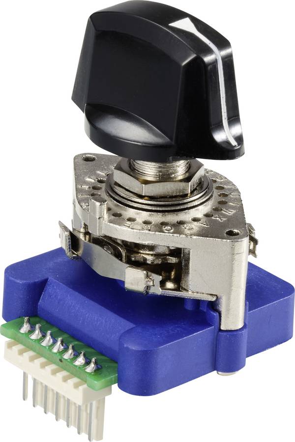 TRU COMPONENTS TC-12830252 Drehschalter 5 V/DC, 25 V/AC, 50 V/AC 0.5 A 1 x 30 ° 1 St.